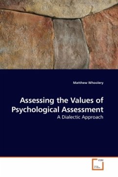 Cover Assessing the Values of Psychological Assessment