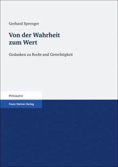 Von der Wahrheit zum Wert - Sprenger, Gerhard