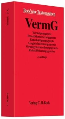 Cover Vermögensgesetz (VermG)