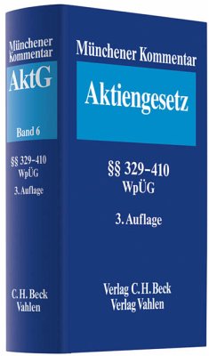 Münchener Kommentar Aktiengesetz: AktG. Gesamtwerk in 7 Bänden - Goette, Wulf / Habersack, Mathias (Hrsg.)