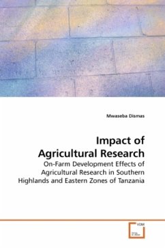 Impact of Agricultural Research - Dismas, Mwaseba