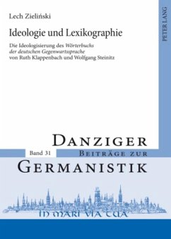 Ideologie und Lexikographie - Zielinski, Lech