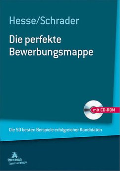 Cover Die perfekte Bewerbungsmappe, m. CD-ROM
