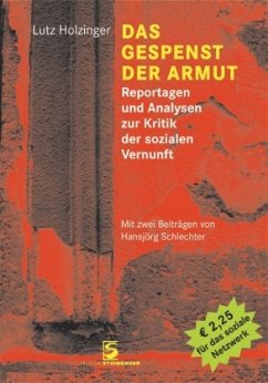 Das Gespenst der Armut - Holzinger, Lutz;Schlechter, Hansjörg