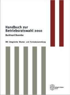 Cover Handbuch zur Betriebsratswahl 2010