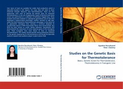 Studies on the Genetic Basis for Thermotolerance