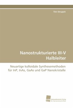 Nanostrukturierte III-V Halbleiter - Strupeit, Tim