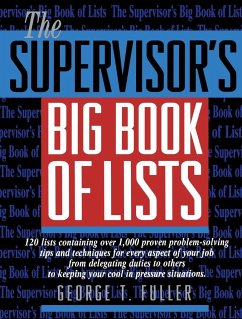 The Supervisor's Big Book of Lists - Fuller, George