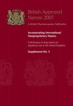 Cover British Approved Names: 2007 Supplement 3
