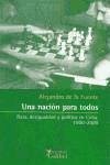 Una nación para todos : raza, desigualdad y política en Cuba 1900-2000 - Fuente García, Alejandro de la