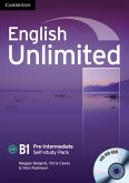 English Unlimited B1 - Pre-Intermediate. Self-study Pack with DVD-ROM
