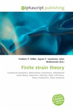 Finite strain theory