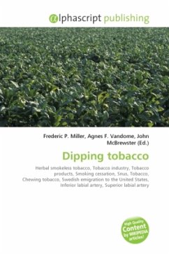 Dipping tobacco