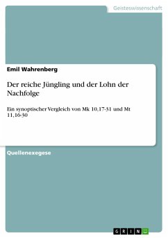 Der reiche Jüngling und der Lohn der Nachfolge - Wahrenberg, Emil