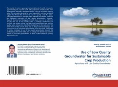 Use of Low Quality Groundwater for Sustainable Crop Production