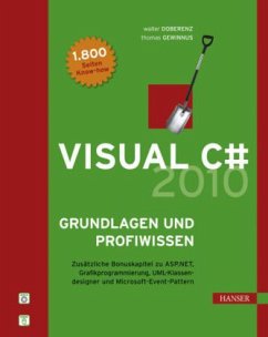 Visual C sharp 2010, m. CD-ROM - Doberenz, Walter; Gewinnus, Thomas