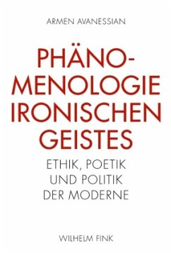 Phänomenologie ironischen Geistes - Avanessian, Armen