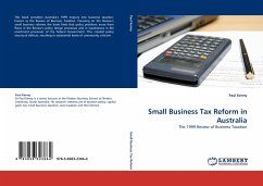 Small Business Tax Reform in Australia - Kenny, Paul