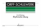 Rhythmische Übung, für Orff-Instrumente, Spielpartitur