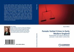 Female Verbal Crime in Early Modern England - O'Brien, Karen