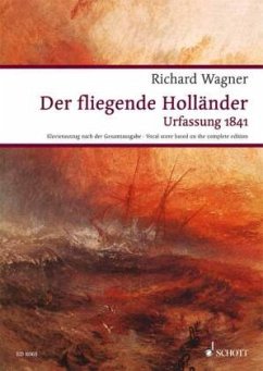 Cover Der fliegende Holländer, Klavierauszug
