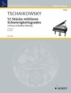 Cover 12 Stücke mittleren Schwierigkeitsgrades op.40, Klavier
