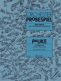 Orchester-Probespiel Pauke / Schlagzeug