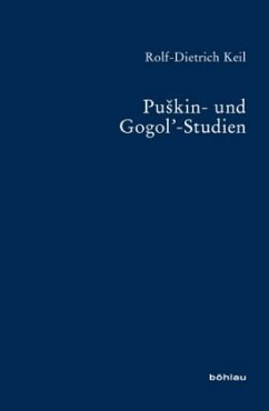 Puskin- und Gogol-Studien - Keil, Rolf-Dietrich