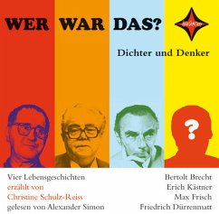 Wer war das? Dichter und Denker - Schulz-Reiss, Christine