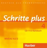 2 Audio-CDs zum Kursbuch / Schritte plus - Deutsch als Fremdsprache 4