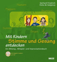 Cover Mit Kindern Stimme und Gesang entdecken, m. Audio-CD