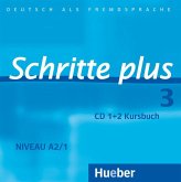 2 Audio-CDs zum Kursbuch / Schritte plus - Deutsch als Fremdsprache 3