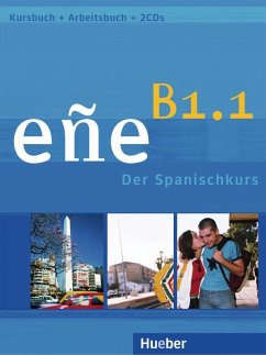 eñe B1.1. Kursbuch + Arbeitsbuch + Audio-CD - González Salgado, Cristóbal;Alcántara, Francisca;Sanz Oberberger, Carlos