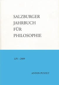 Salzburger Jahrbuch für Philosophie - Balle, Johannes; Krause, Cyprian; Kühn, Rolf; Koncsik, Imre; Heider, Placidus B.; Krause, Andrej; Kaufmann, René
