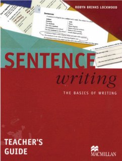 Cover Teacher's Guide / Sentence Writing