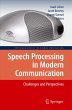 Speech Processing in Modern... - Bild 1