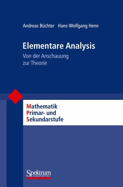Elementare Analysis - Büchter, Andreas;Henn, Hans-Wolfgang