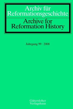 Archiv für Reformationsgeschichte - Aufsatzband