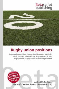 Rugby union positions