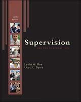 Supervision: Key Link to Productivity - Rue, Leslie W. Byars, Lloyd L.