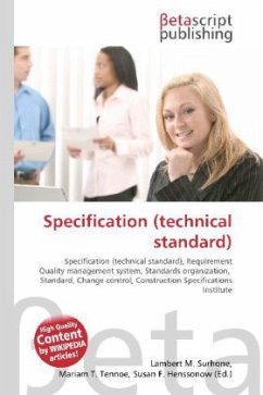 Specification (technical standard)