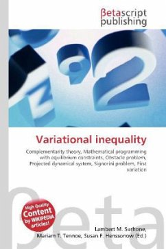 Variational inequality