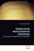 TRANSLATION METACOGNITIVE STRATEGIES