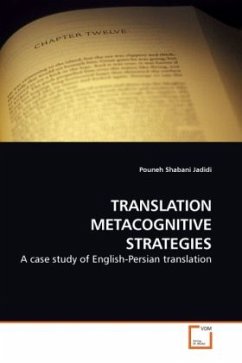 TRANSLATION METACOGNITIVE STRATEGIES - Shabani Jadidi, Pouneh