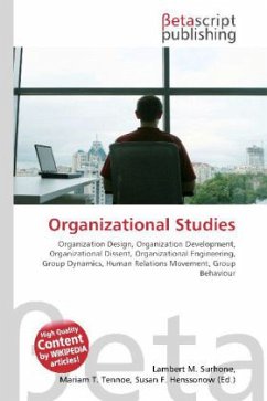 Organizational Studies