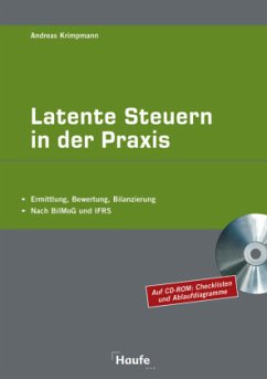 Latente Steuern in der Praxis, m. CD-ROM - Krimpmann, Andreas
