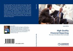 Cover High Quality Financial Reporting