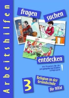 Cover 3. Jahrgangsstufe / fragen - suchen - entdecken, Arbeitshilfen, Ausgabe Nordrhein-Westfalen