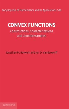 Convex Functions - Borwein, Jonathan M.; Vanderwerff, Jon D.