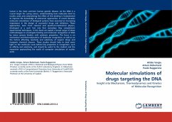 Molecular simulations of drugs targeting the DNA